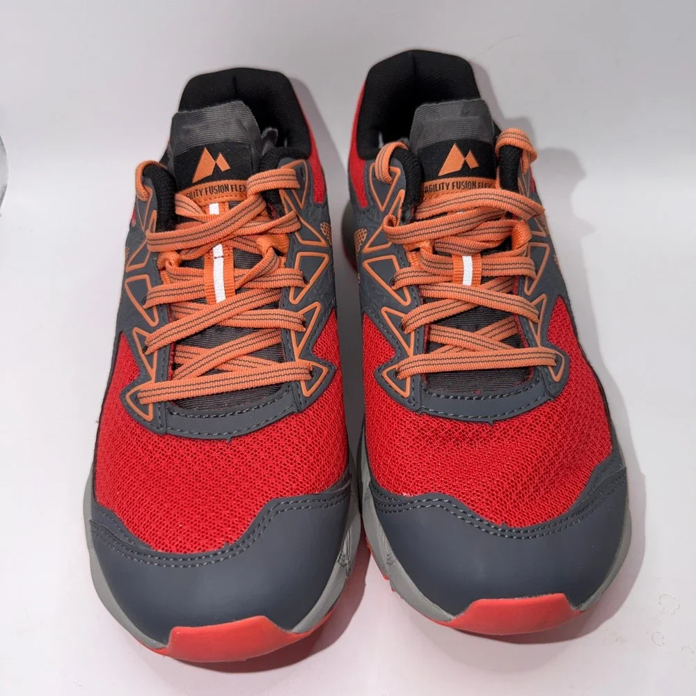 Merrell Womens‎ 5.5 Agility Fusion Flex Trail Running Shoes Red Orange Gorpcore